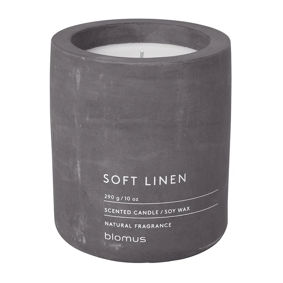 blomus Bougie parfumée Fraga 55 heures Soft Linen-Magnet