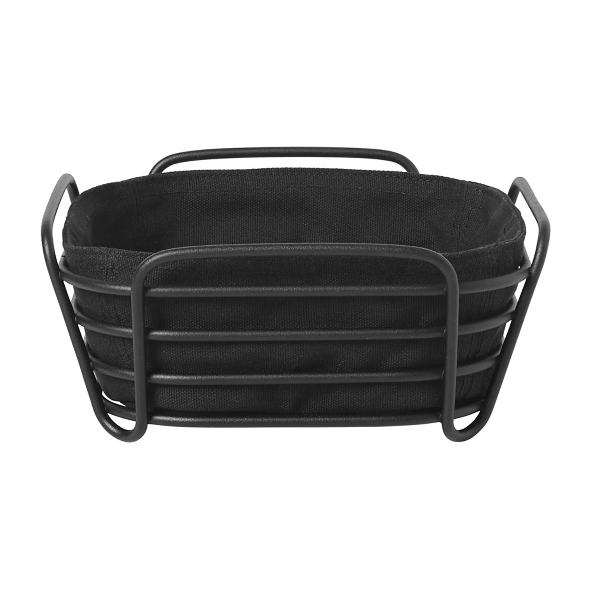 blomus Delara brødkurv 20x20 cm Sort
