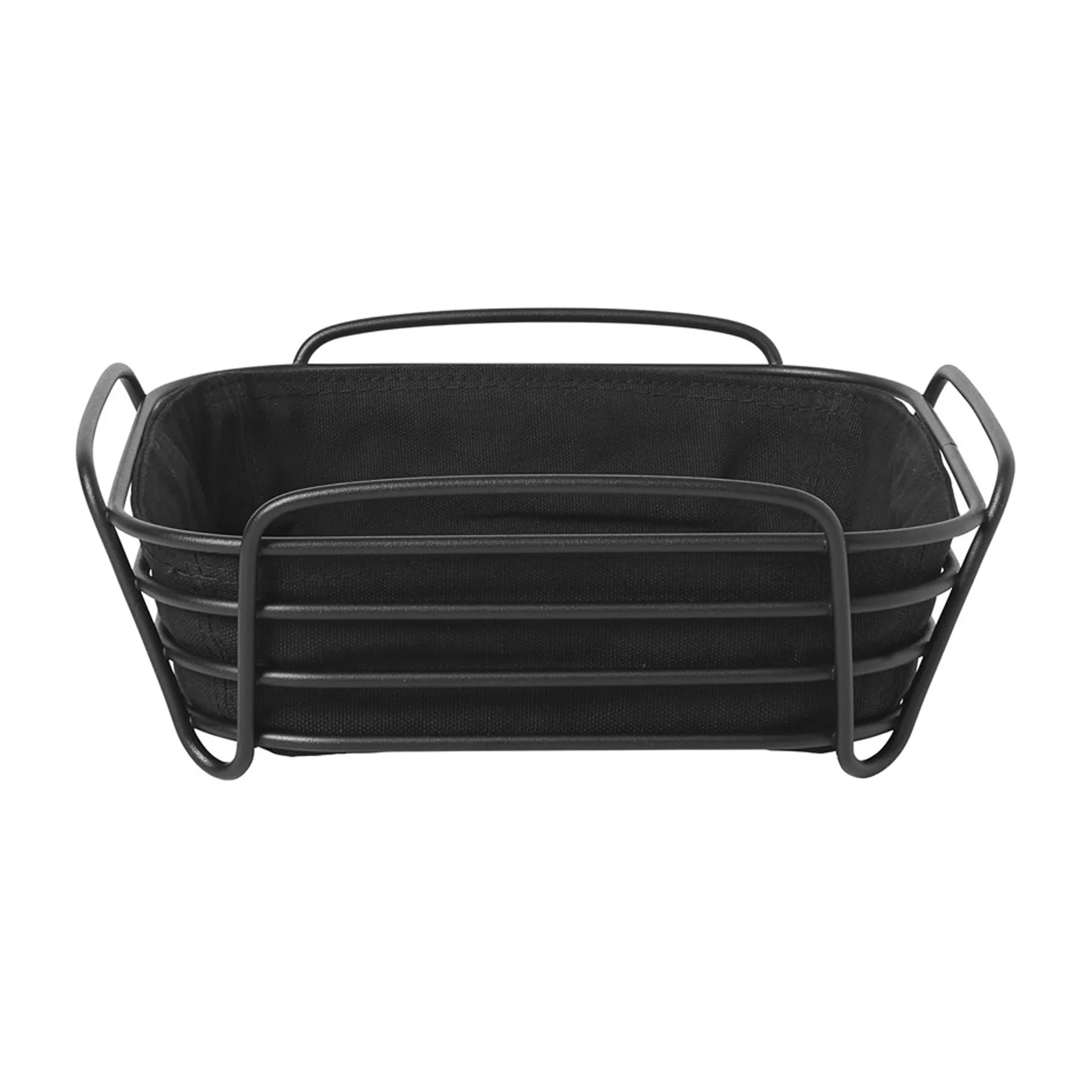 blomus Delara brødkurv 25x25 cm Sort