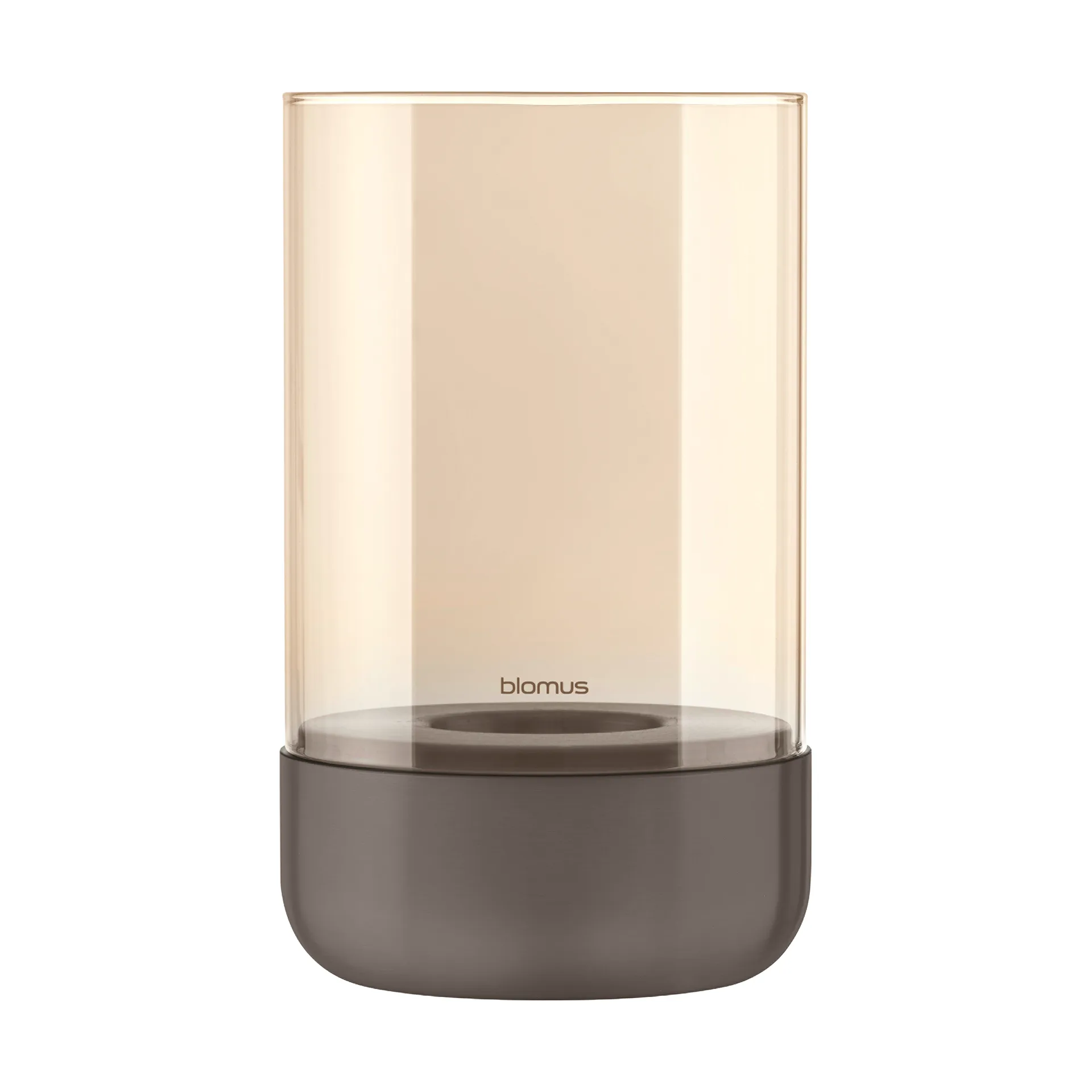 blomus Lampe-tempête Calma Ø Burned Metal-metallic finish