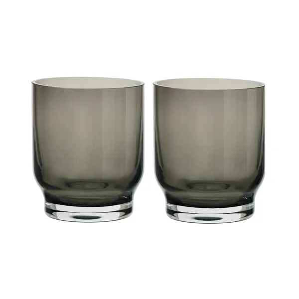 Lungo dricksglas 25 cl 2-pack, Smoke