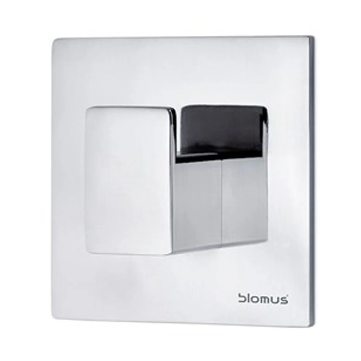 blomus Menoto selvklæbende krog 6x6 cm Poleret rustfrit stål