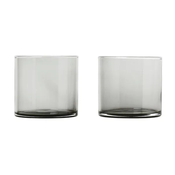Mera tumblerglas 20 cl 2-pack, Smoke