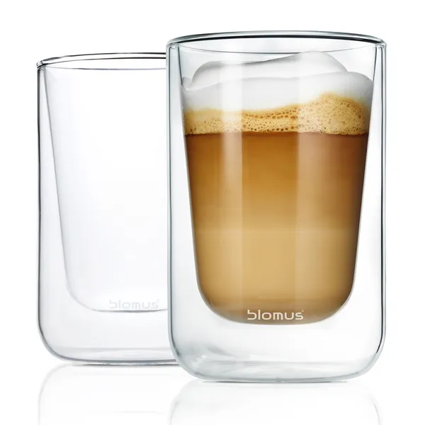 Nero isolerande cappucinoglas 2-pack, Klar