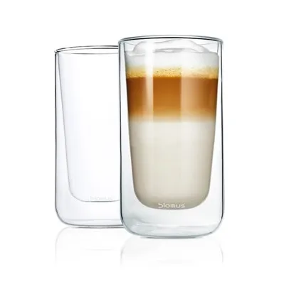 Nero isolerande latte macchiatoglas 2-pack, Klar