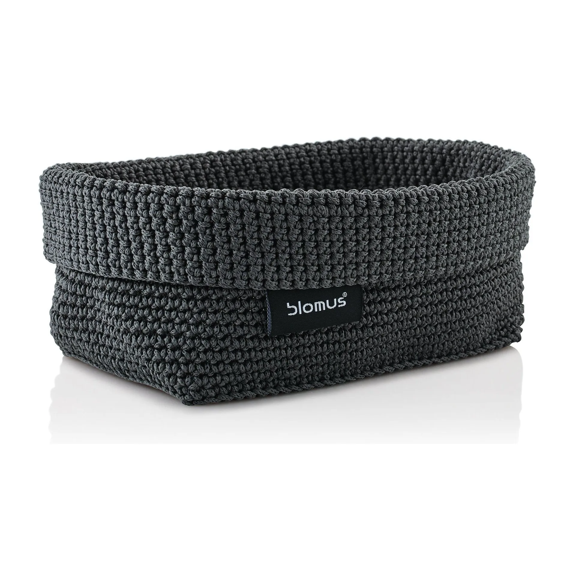 blomus Panier en textile Tela L cm Anthracite
