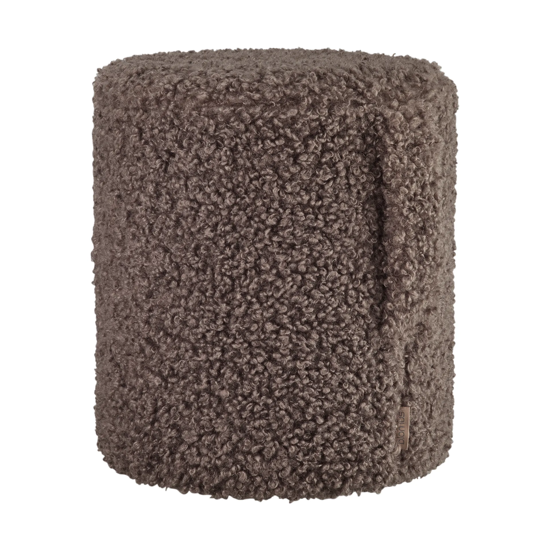 blomus Pouf Teddy Espresso, Ø35x40 cm
