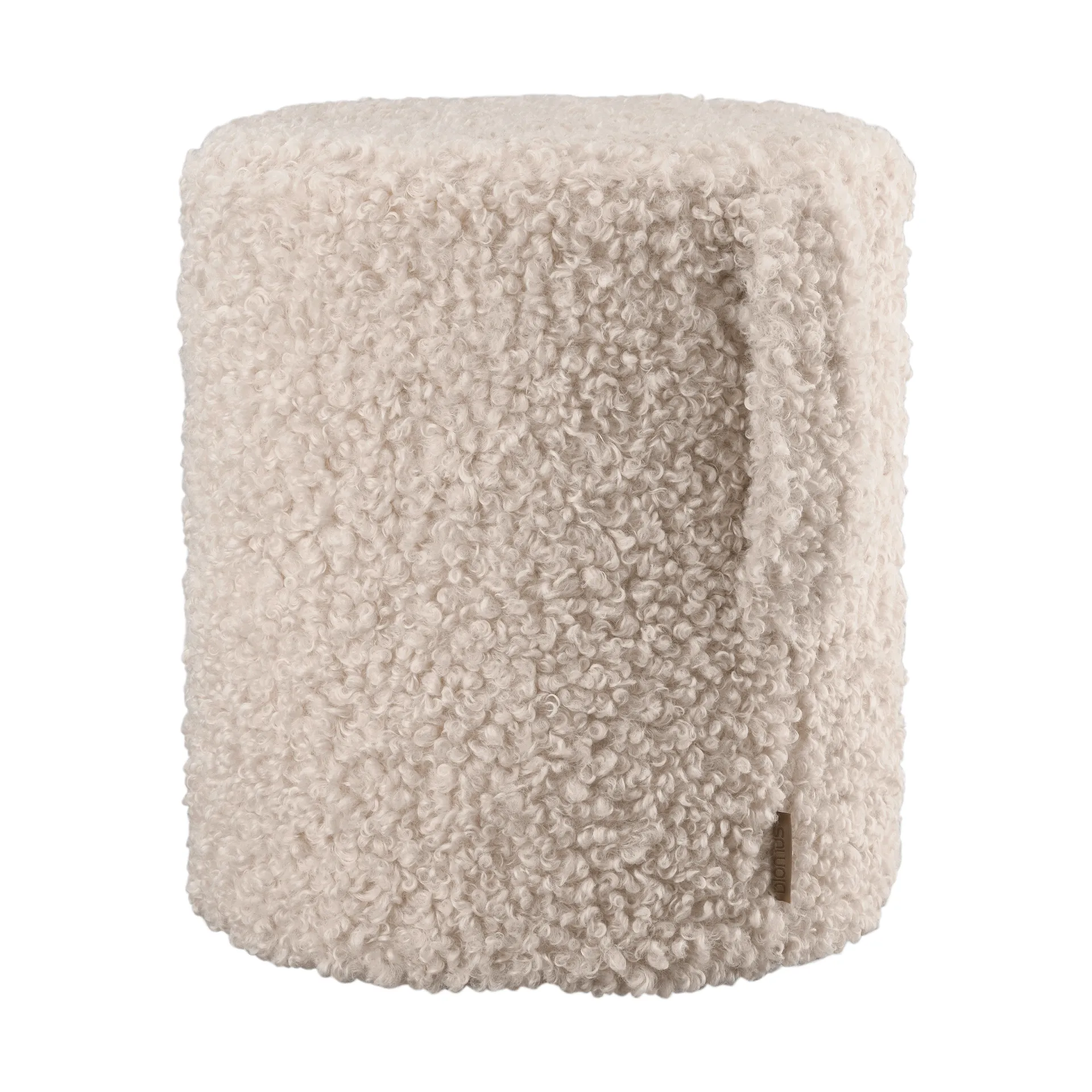 blomus Pouf Teddy Moonbeam, Ø35x40 cm