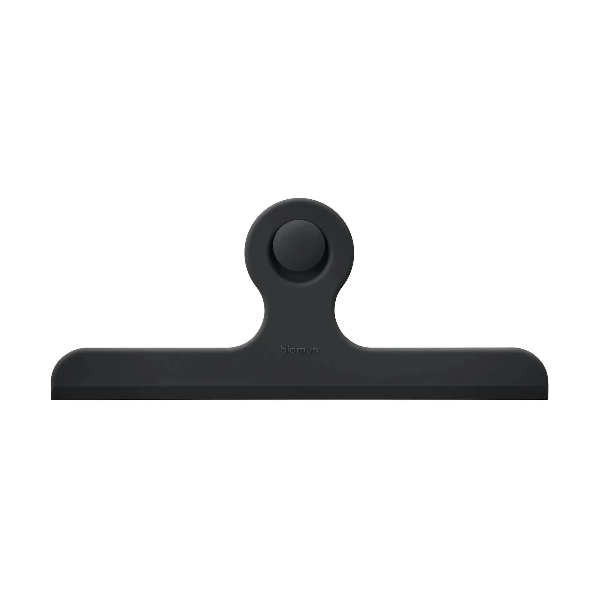 blomus Raclette de douche Kapi avec crochet Noir