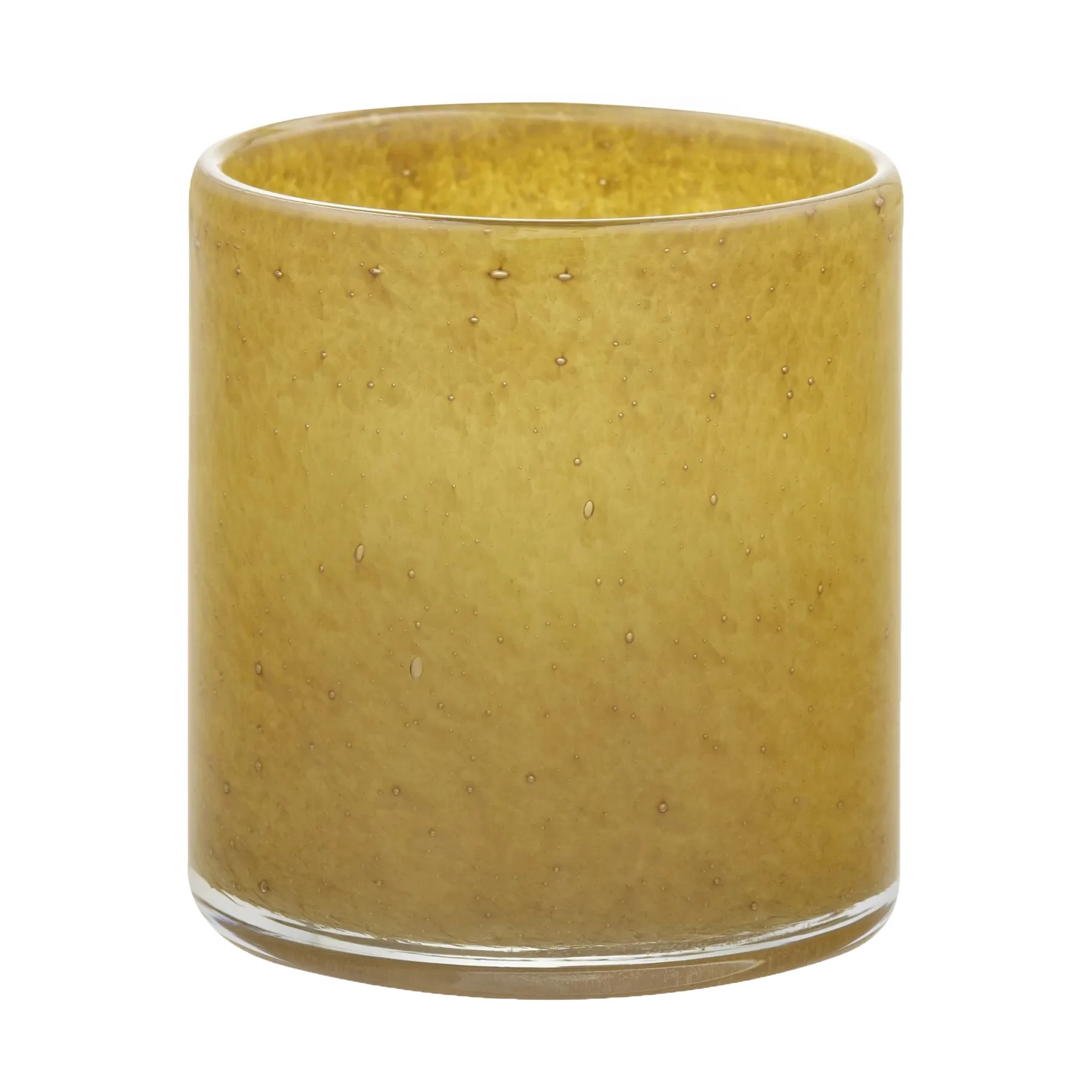 blomus SAGA fyrfadsstage L Ø15 cm Tan
