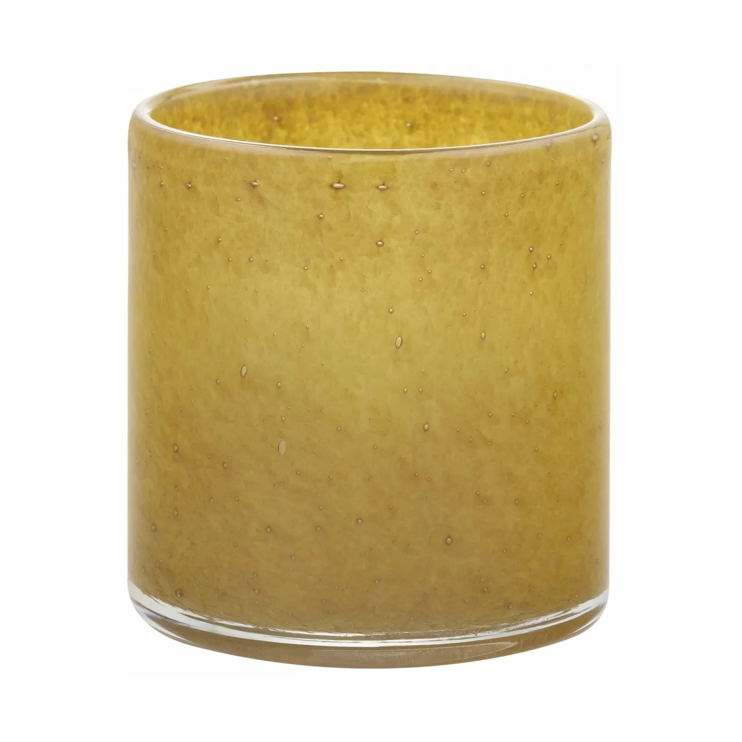 blomus SAGA fyrfadsstage M Ø12 cm Tan