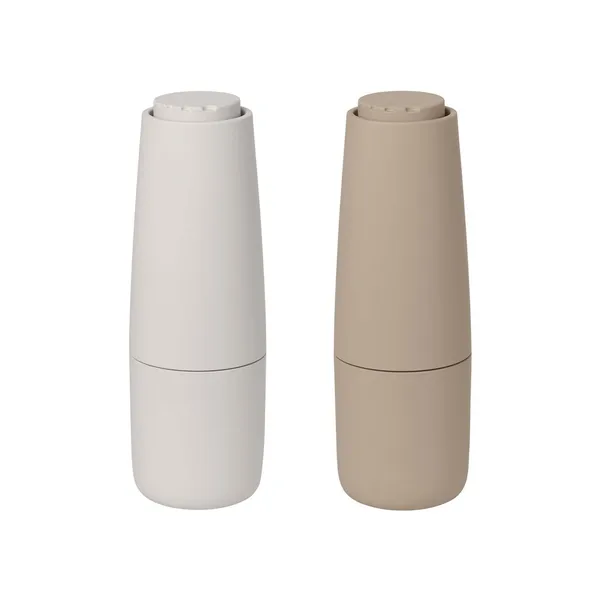 Salpi salt- och pepparkvarn plast, Nomad-moonbeam (beige