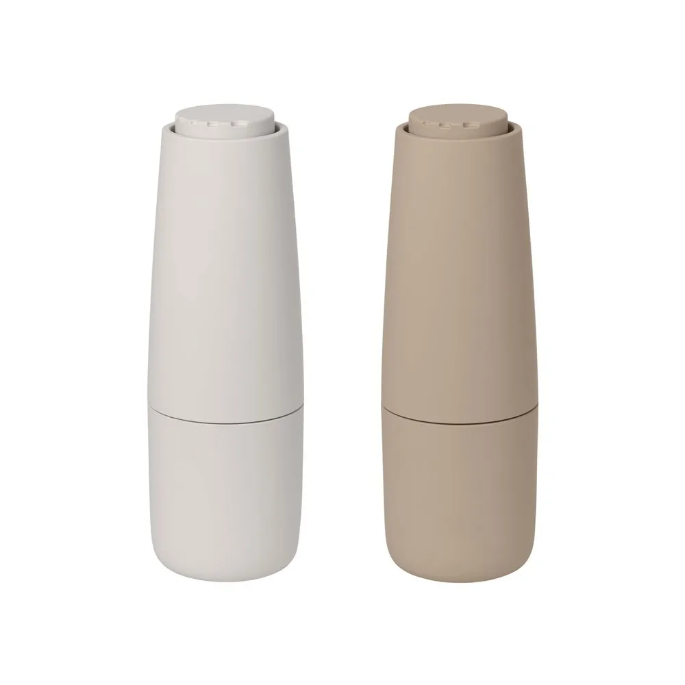 blomus Salpi salt- og peberkværn plast Nomad/Moonbeam (beige/grå)