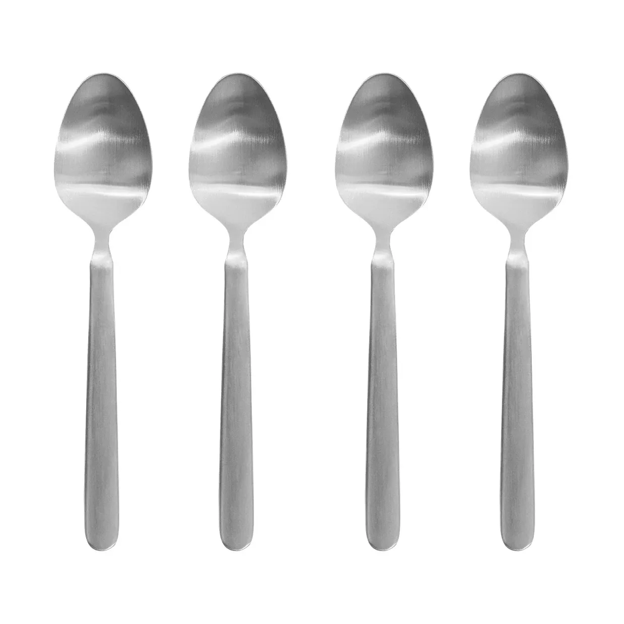 blomus STELLA espressoske sølv 4-pak 11 cm