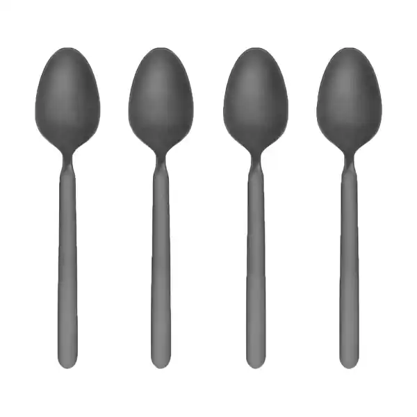 STELLA espressosked svart 4-pack, 11 cm