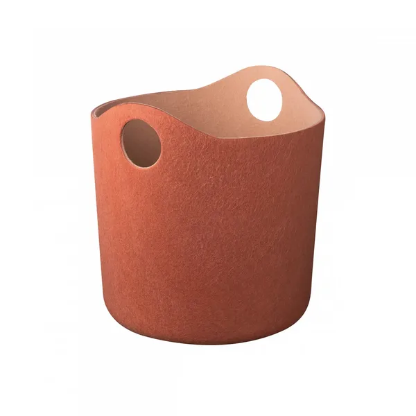 Tiggy förvaringskorg filt M Ø42,5 cm, Rustic brown