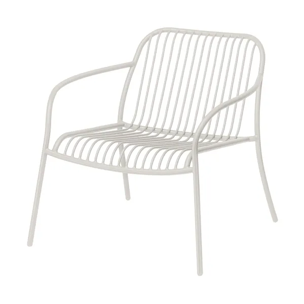 YUA WIRE lounge Chair stol, Silk grey