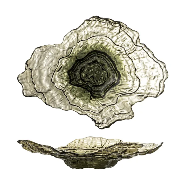Aiku skål, Green, 38x29 cm