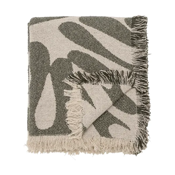 Alk bomullspläd 130x160 cm, Beige