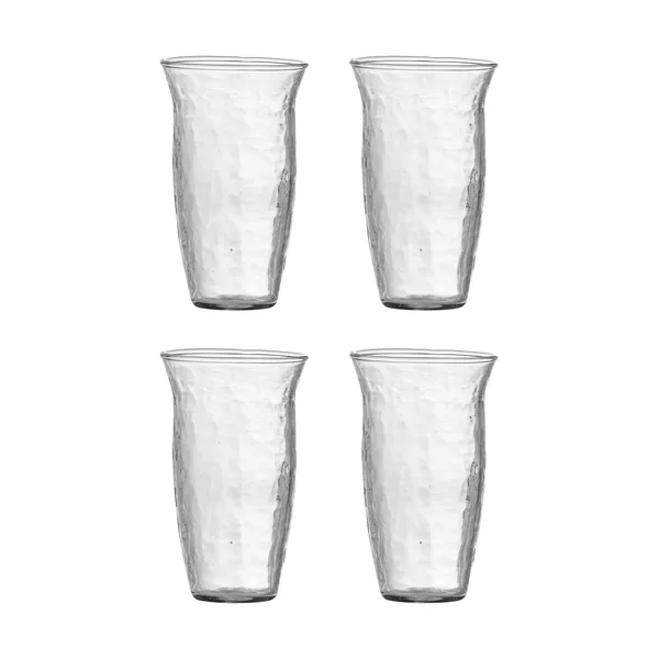 Asha dricksglas 4-pack, Klar