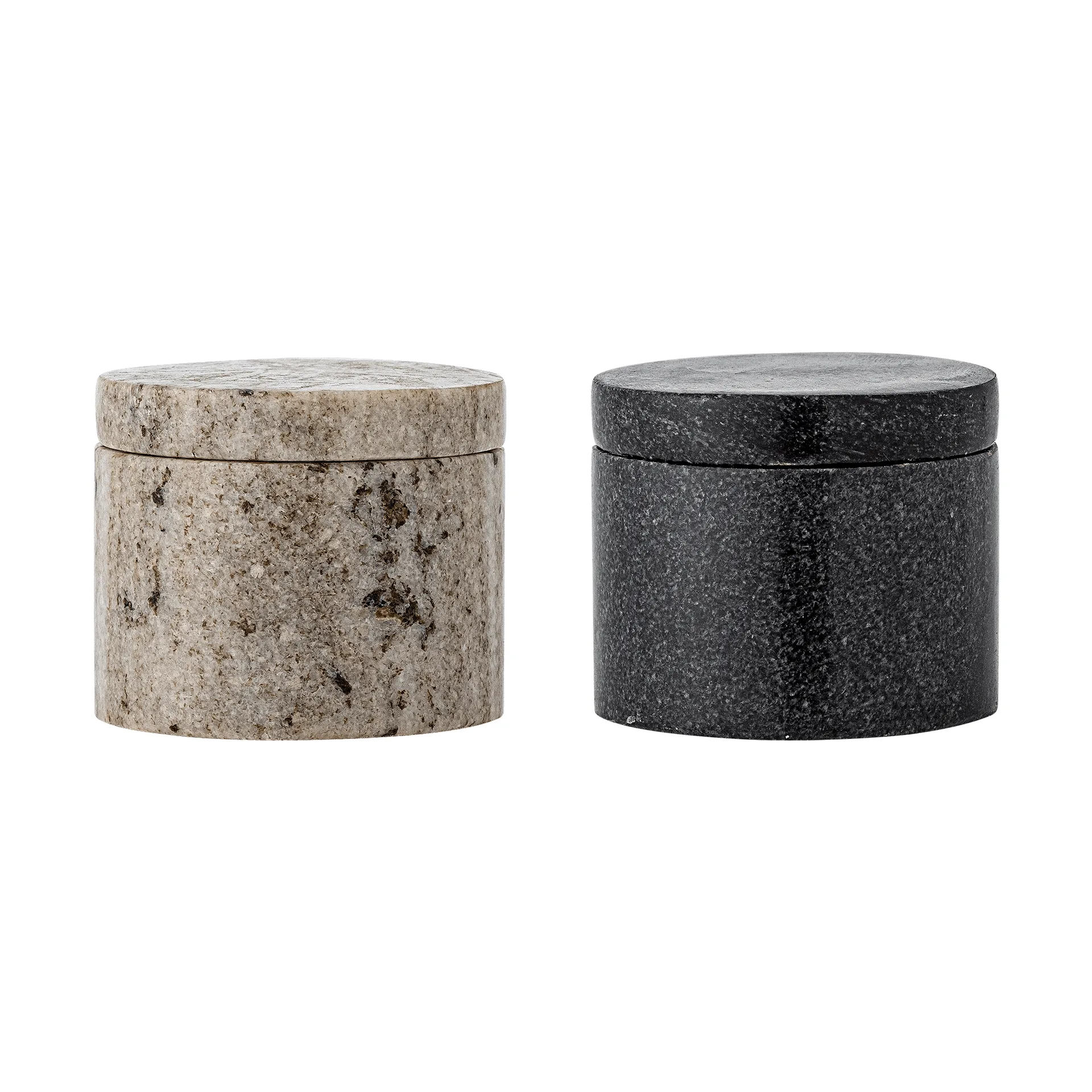 Bloomingville Avani suola- ja pippurisetti Multi Marble, 2 kpl