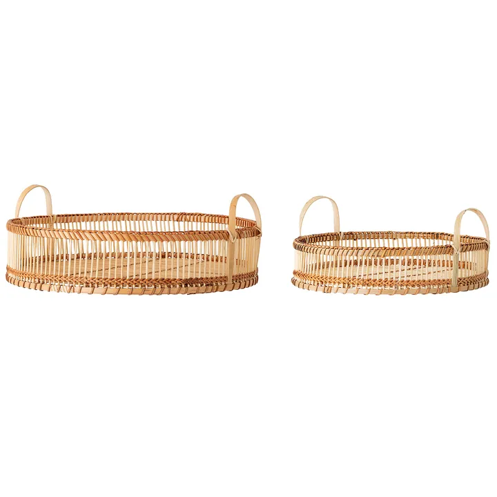 Bloomingville bamboo tray set from Bloomingville - NordicNest.com