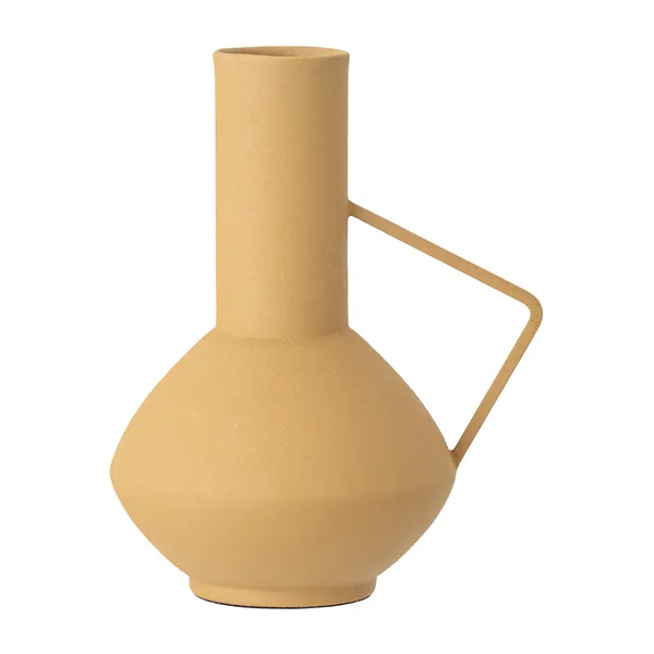 Bloomingville metallvas med handtag 21 cm