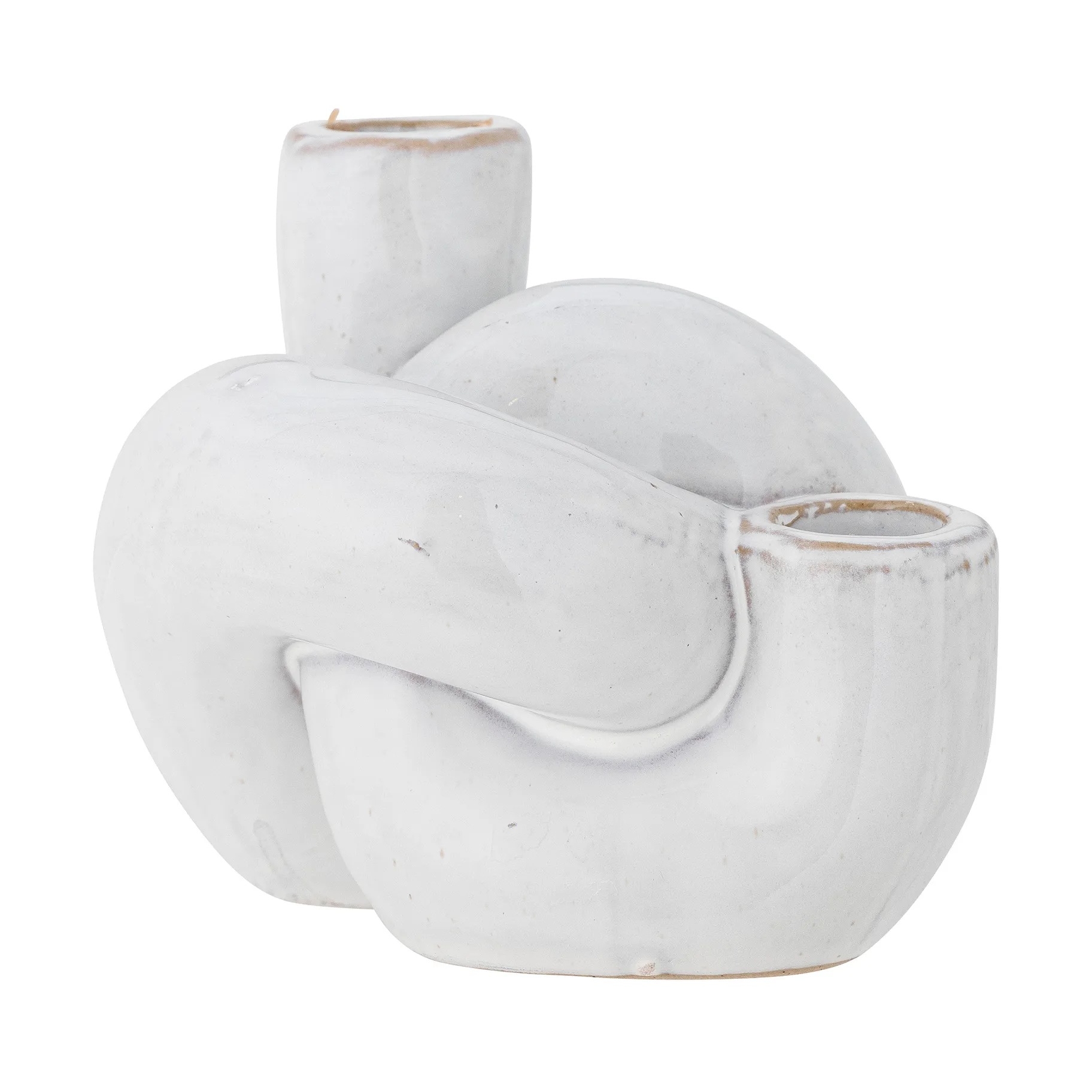Bloomingville Bougeoir Haydn knot Blanc