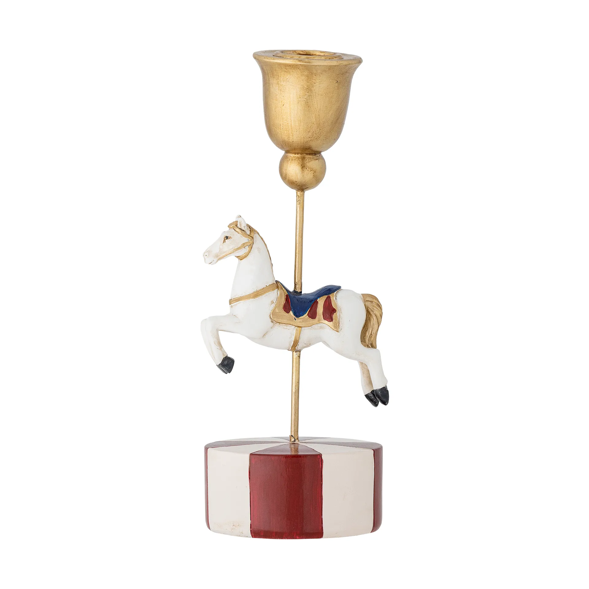 Bloomingville Bougeoir Merry-go-round Blanc