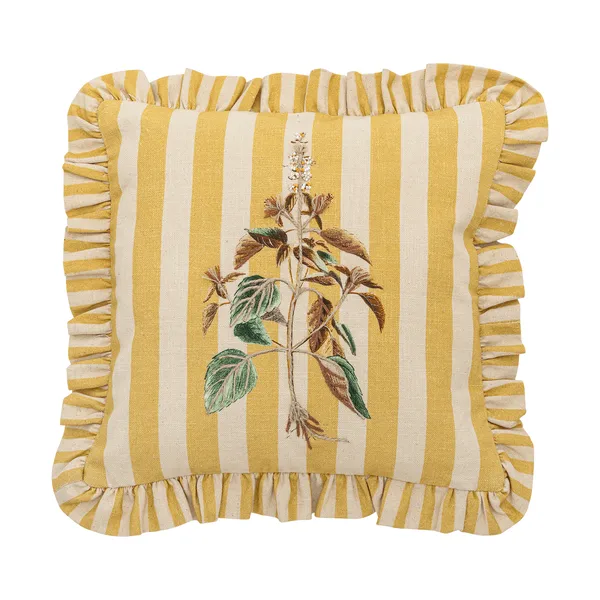 Camila kudde, Yellow, 35x35 cm