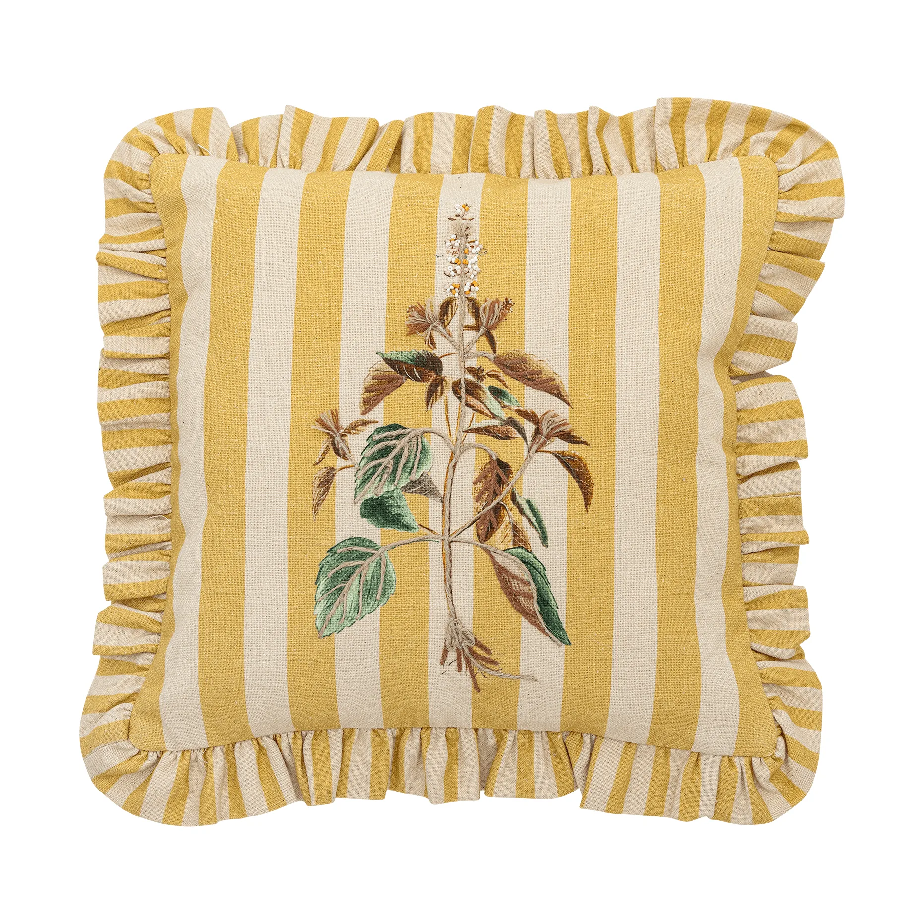 Bloomingville Camila tyyny Yellow, 35x35 cm