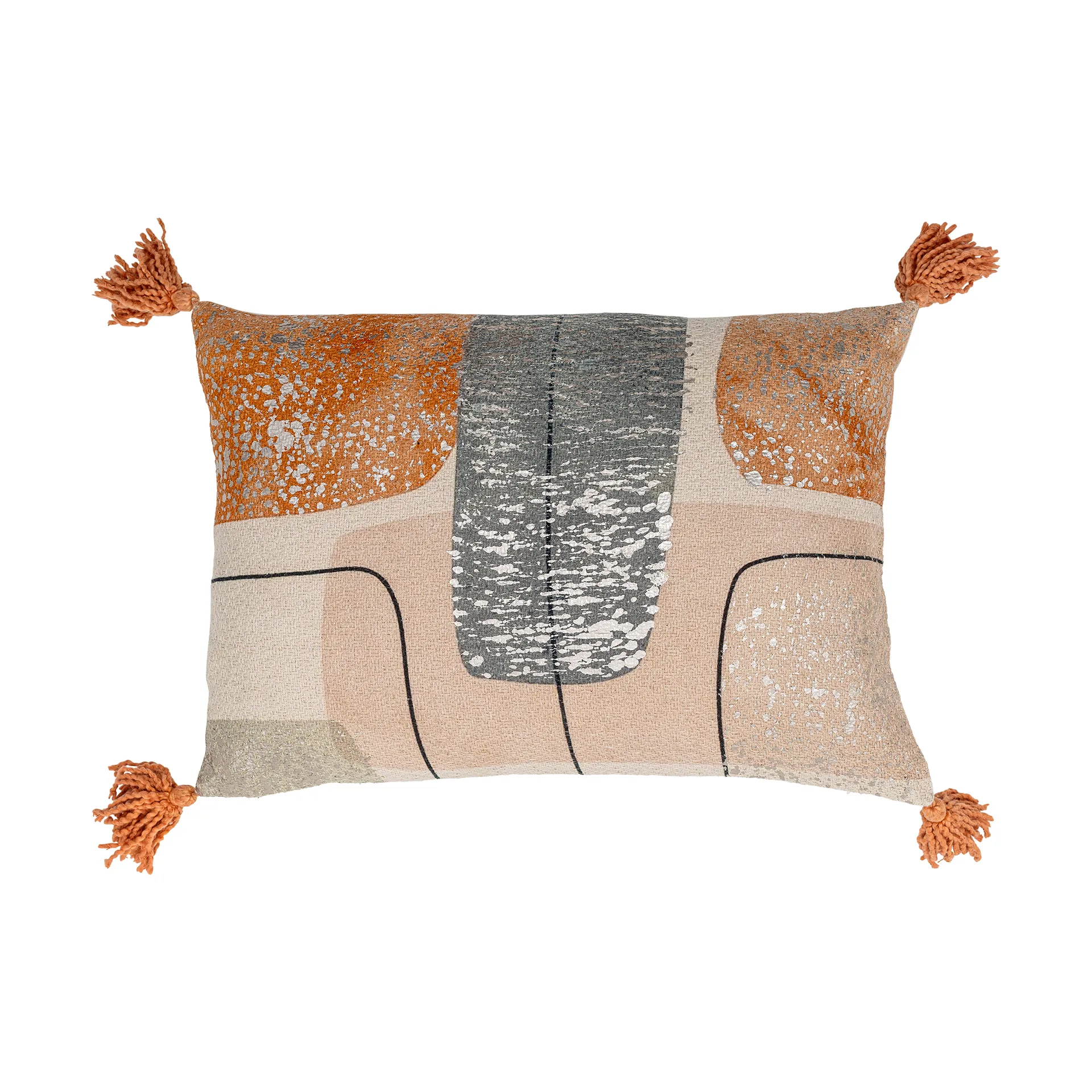 Bloomingville Coussin Lanzo cm Orange