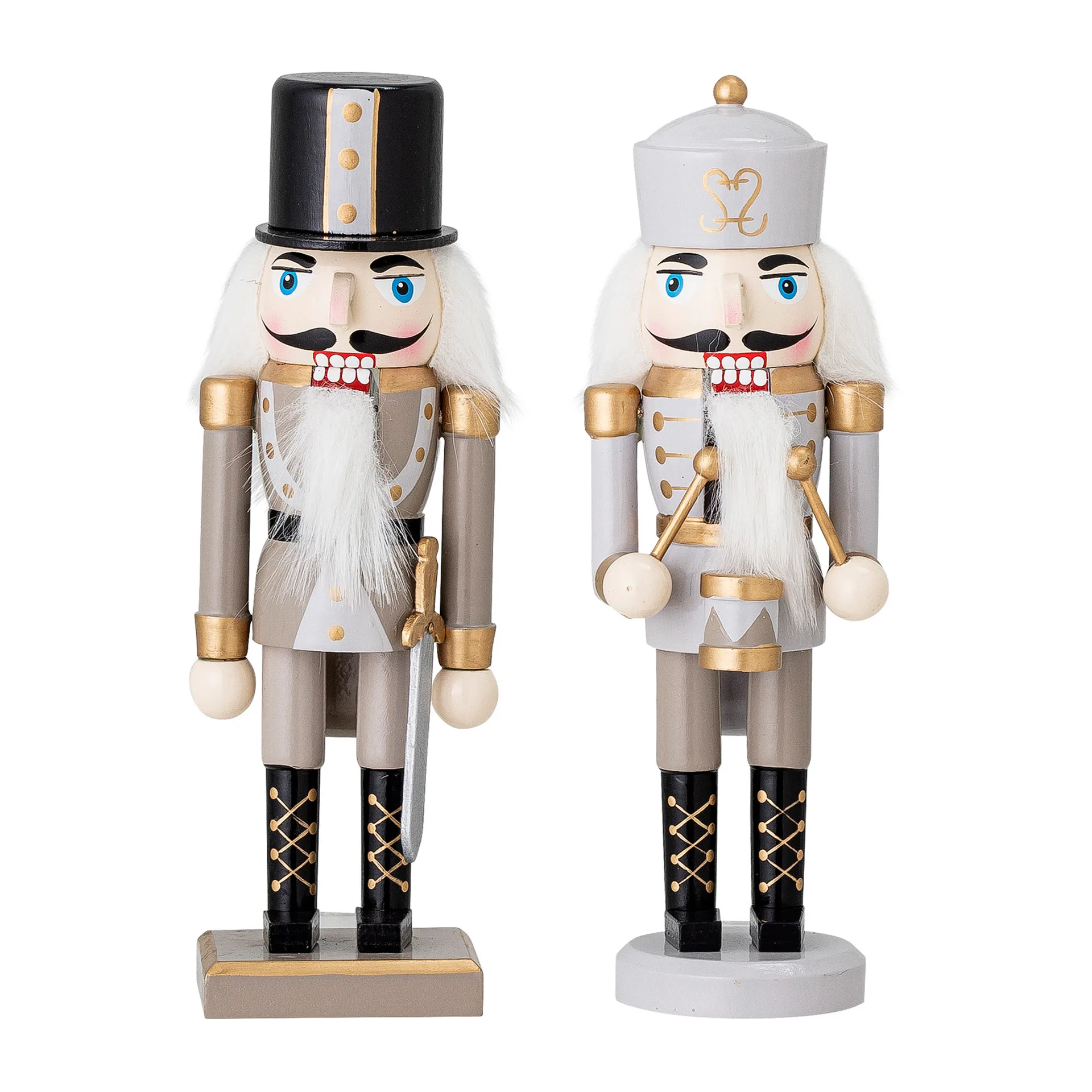 Bloomingville Décoration Casse-Noisette Darren 20,5 cm 2 Pièces Gold