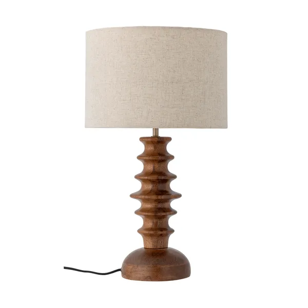 Elinora bordslampa, Brown, Ø30 cm