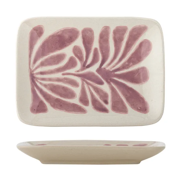 Fauni assiett, Lila, 15x11,5 cm