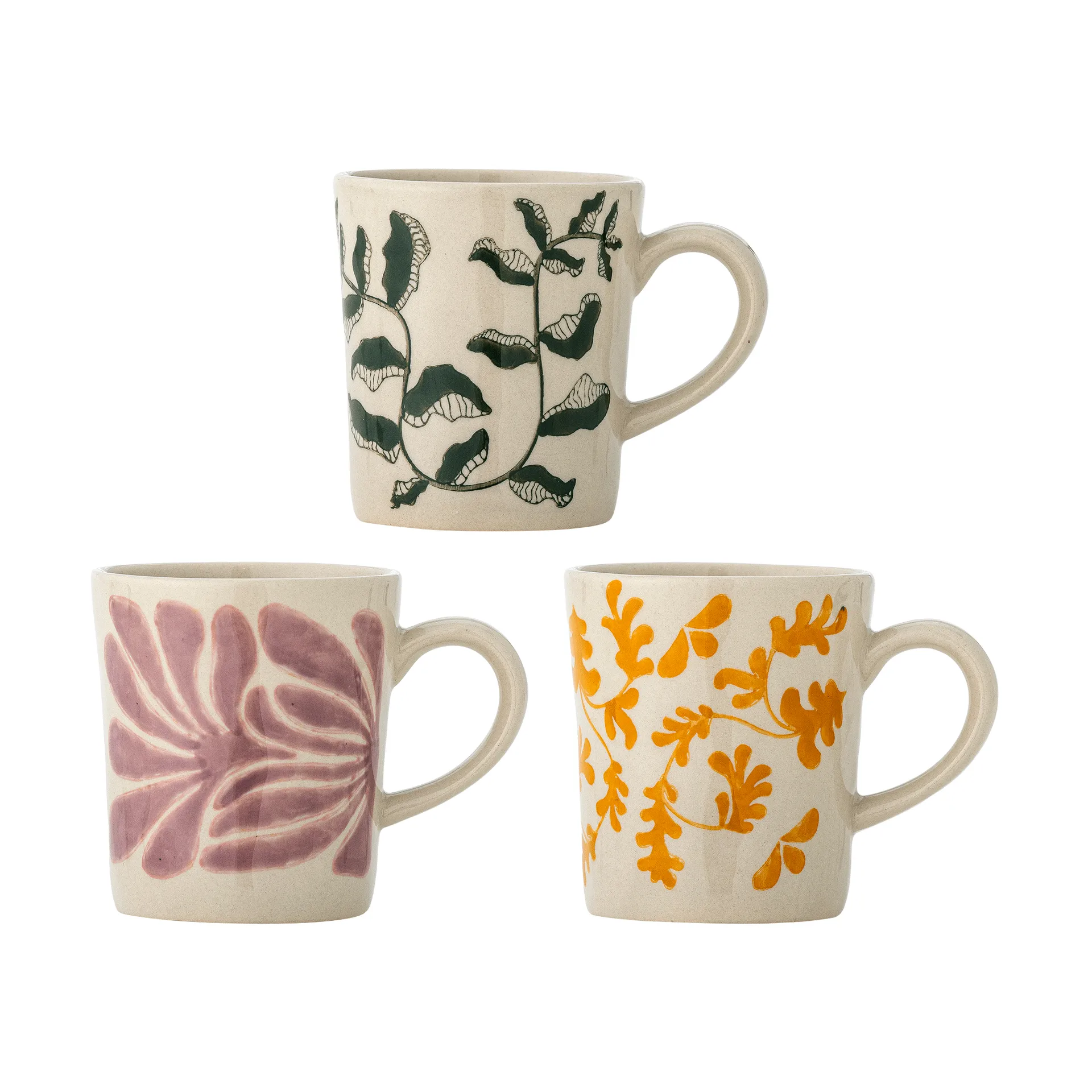 Bloomingville Fauni kopp Multi, 3 delar
