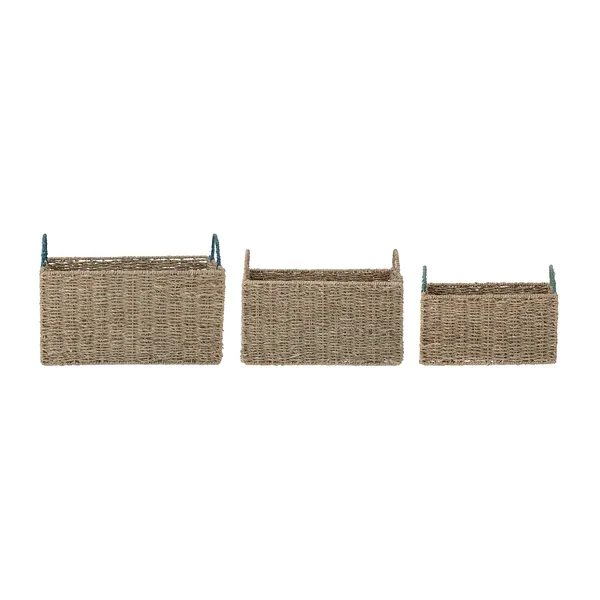 Fenter korg 3 delar, Natur