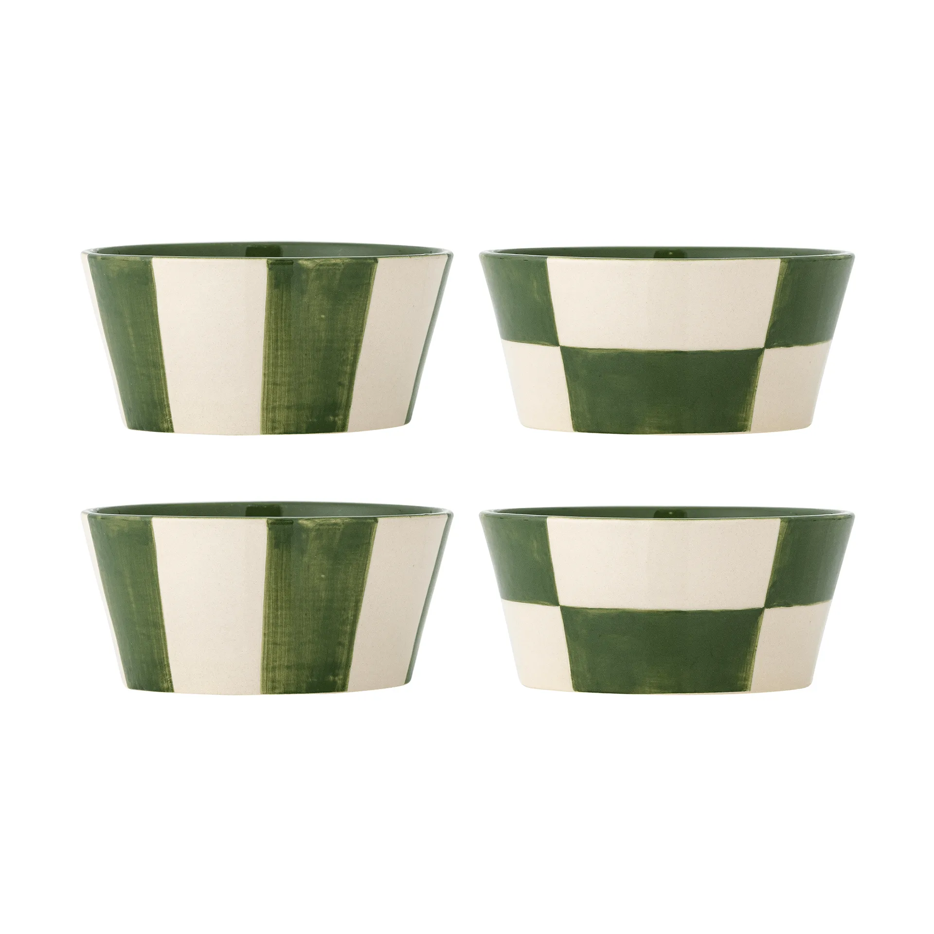 Bloomingville Floki kulho Green, 4 kpl