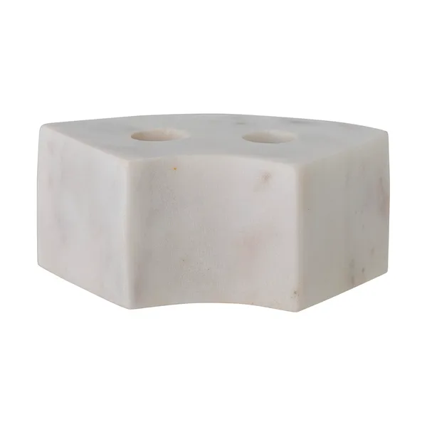 Florida ljusstake 14,5x6x7,5 cm, White