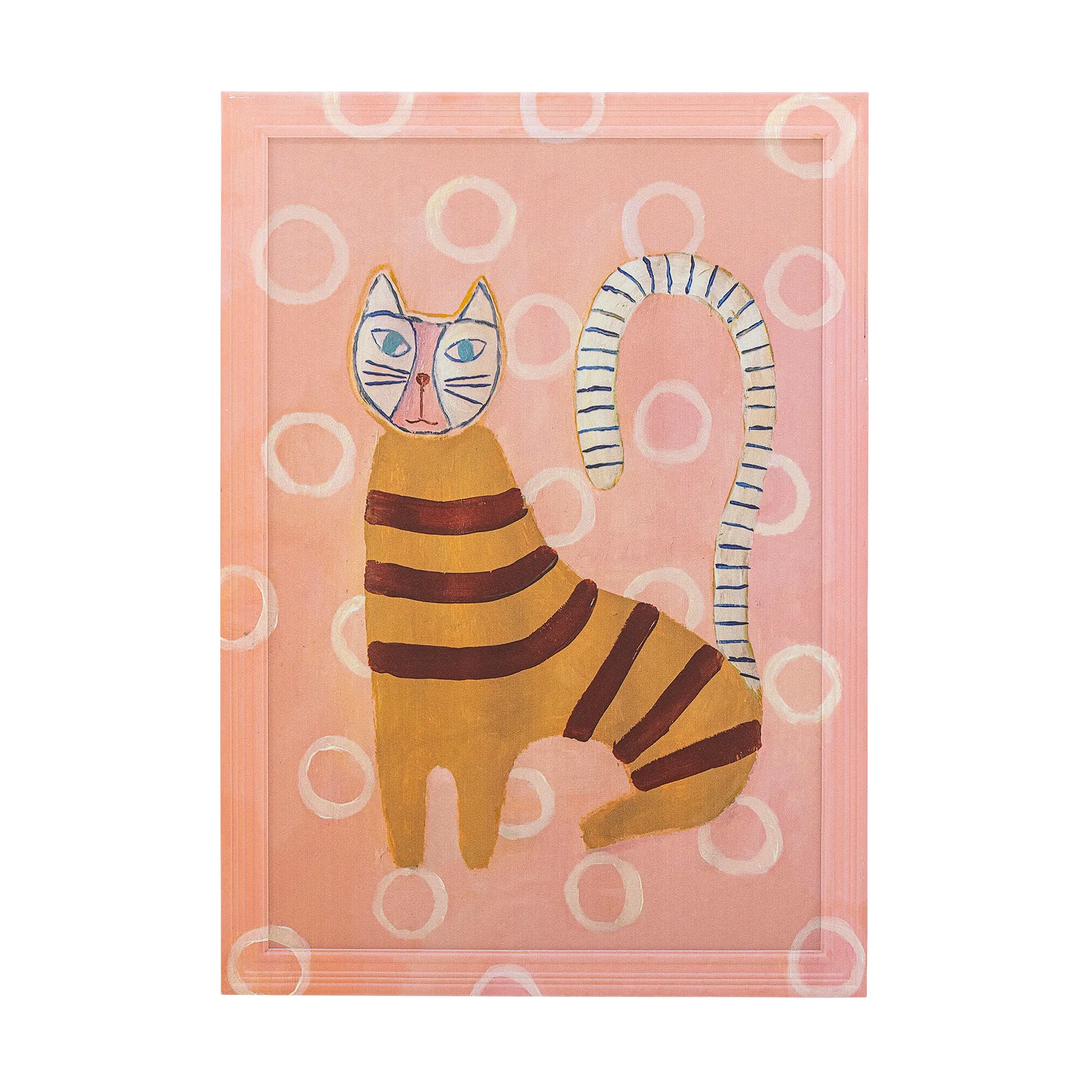 Bloomingville Illustration Missy avec cadre cm Rose