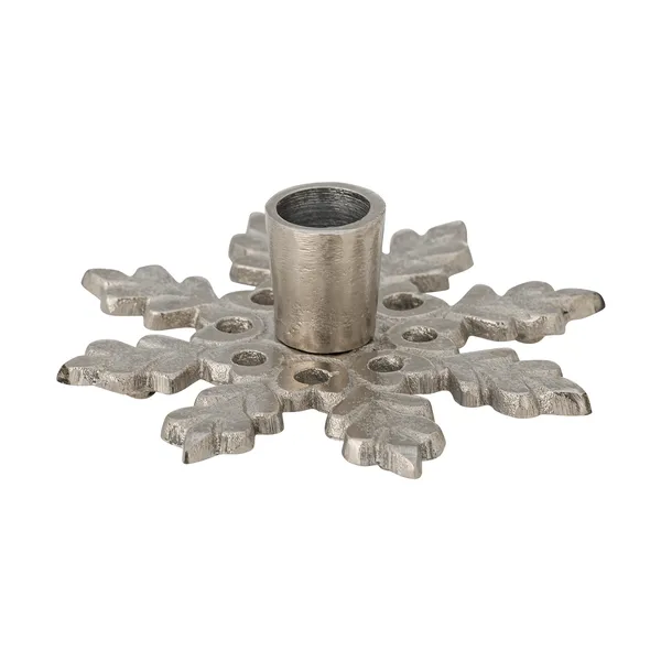 Kashi ljusstake, Silver, Ø13,5 cm