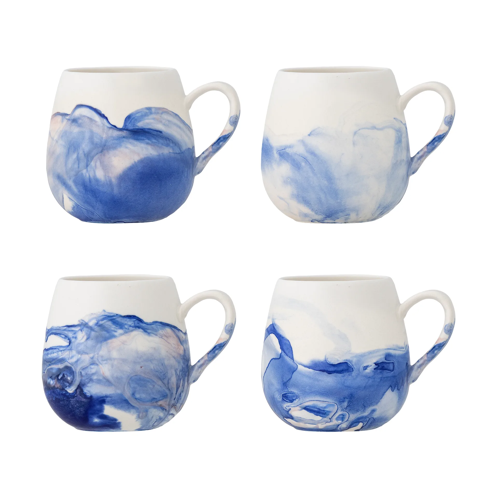 Bloomingville Lyre kopp 4-pack Bl&aring;