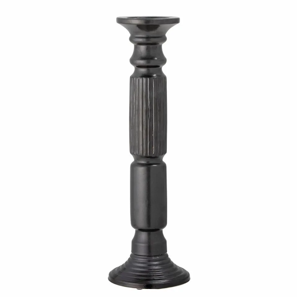 Bloomingville Millas lysestage &Oslash;16 cm Sort