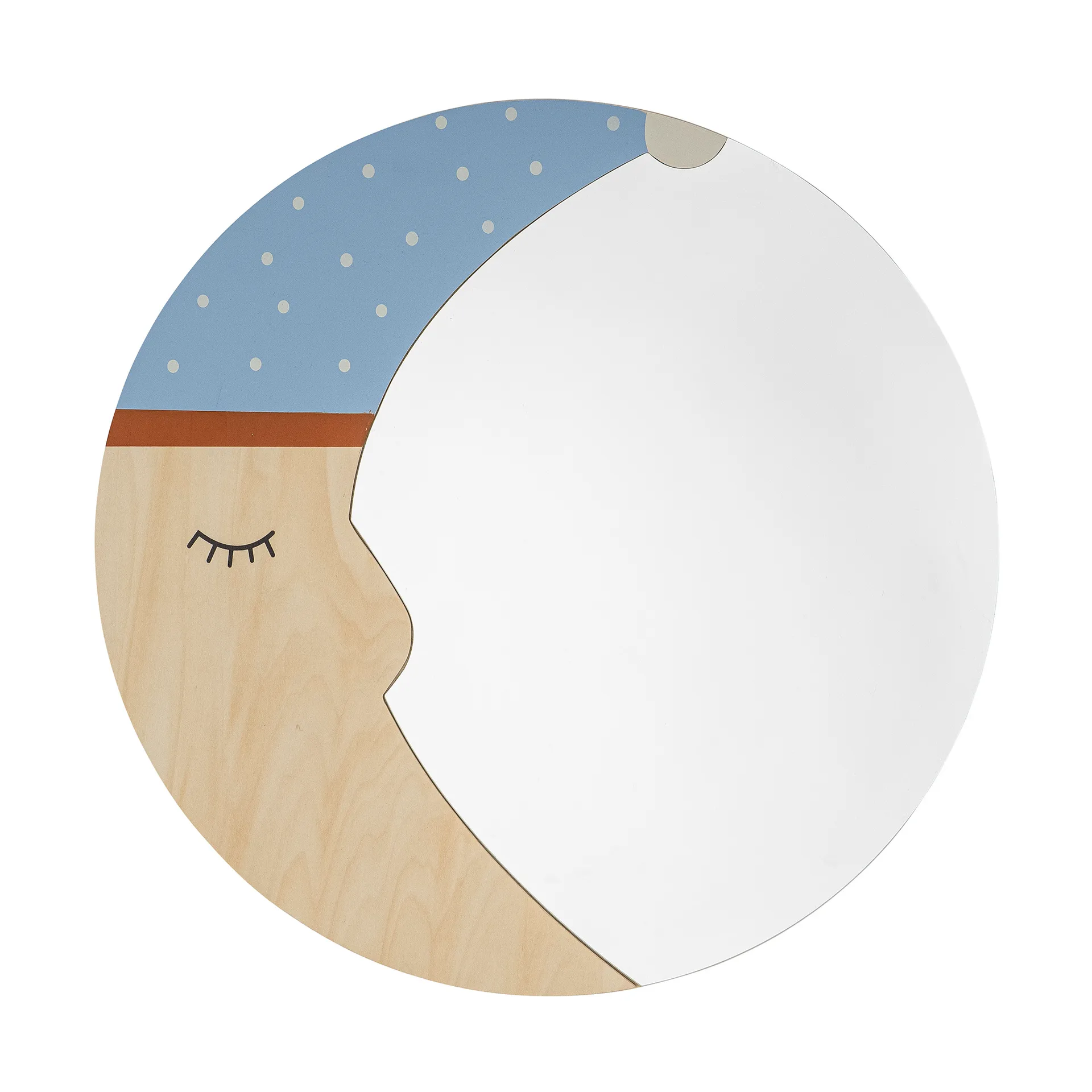 Bloomingville Miroir Moony Ø Nature moon