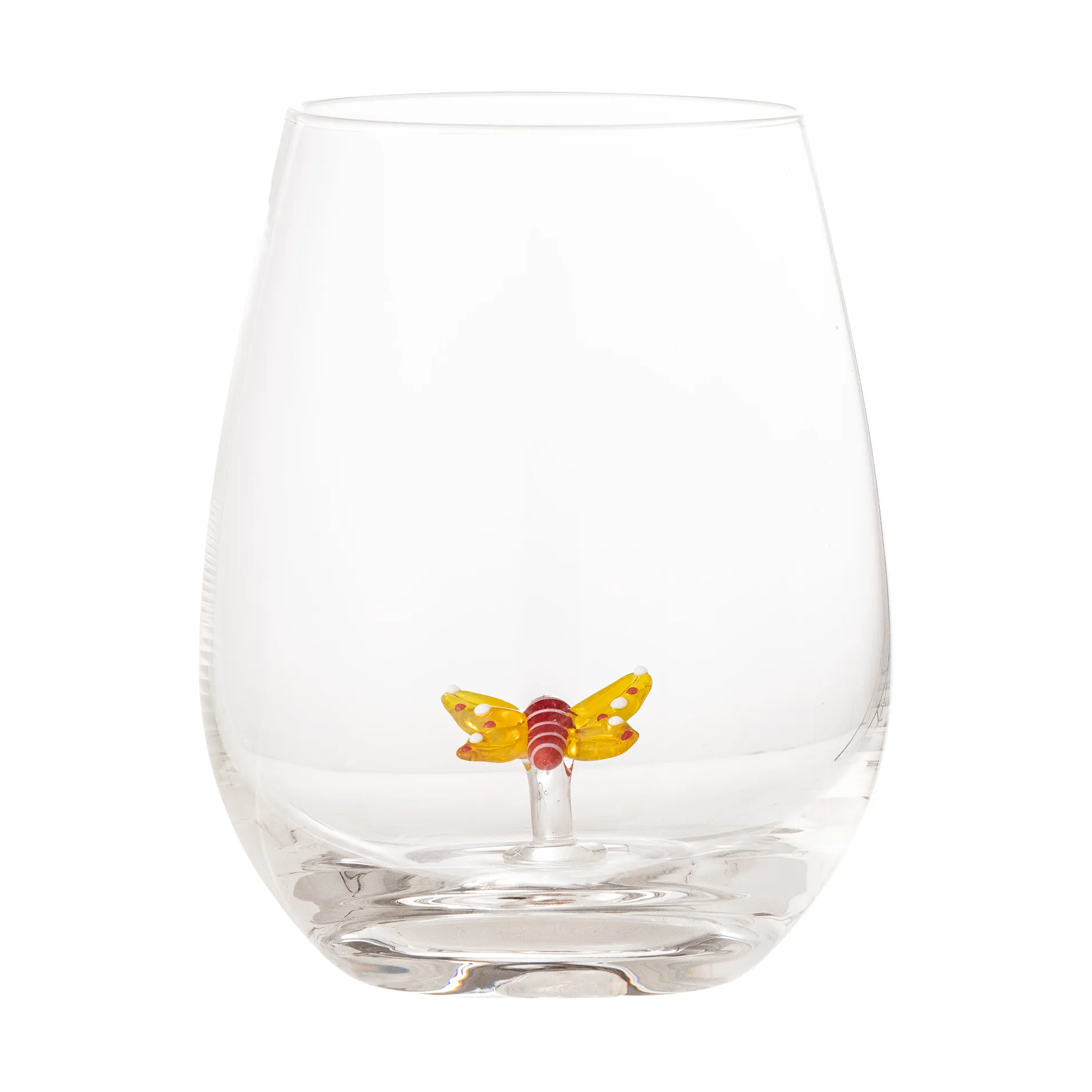 Bloomingville - Misa Drikkeglas, Klar, Glas - Ø9 Ã H12 cm