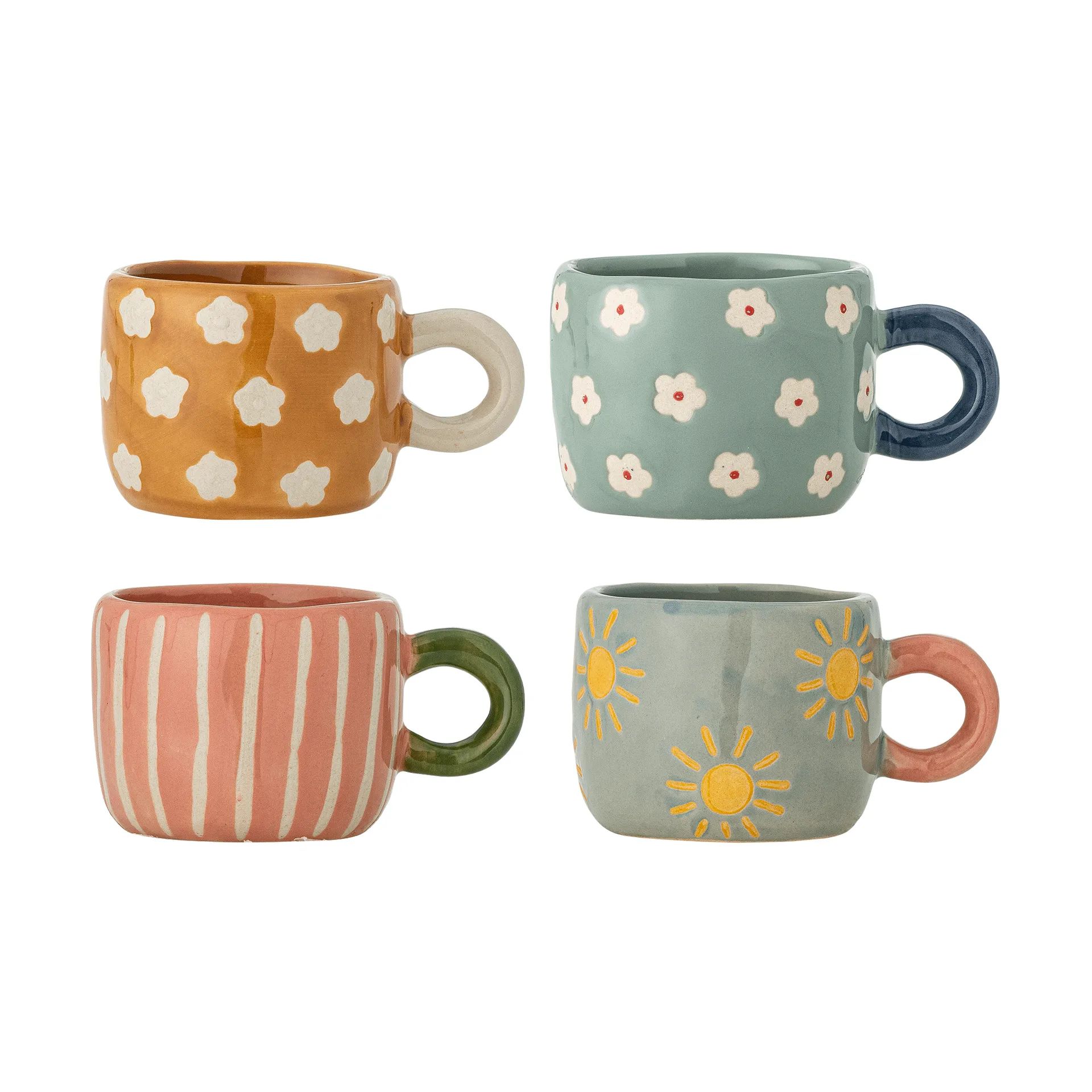 Bloomingville Nini kopp Multi, 4 delar