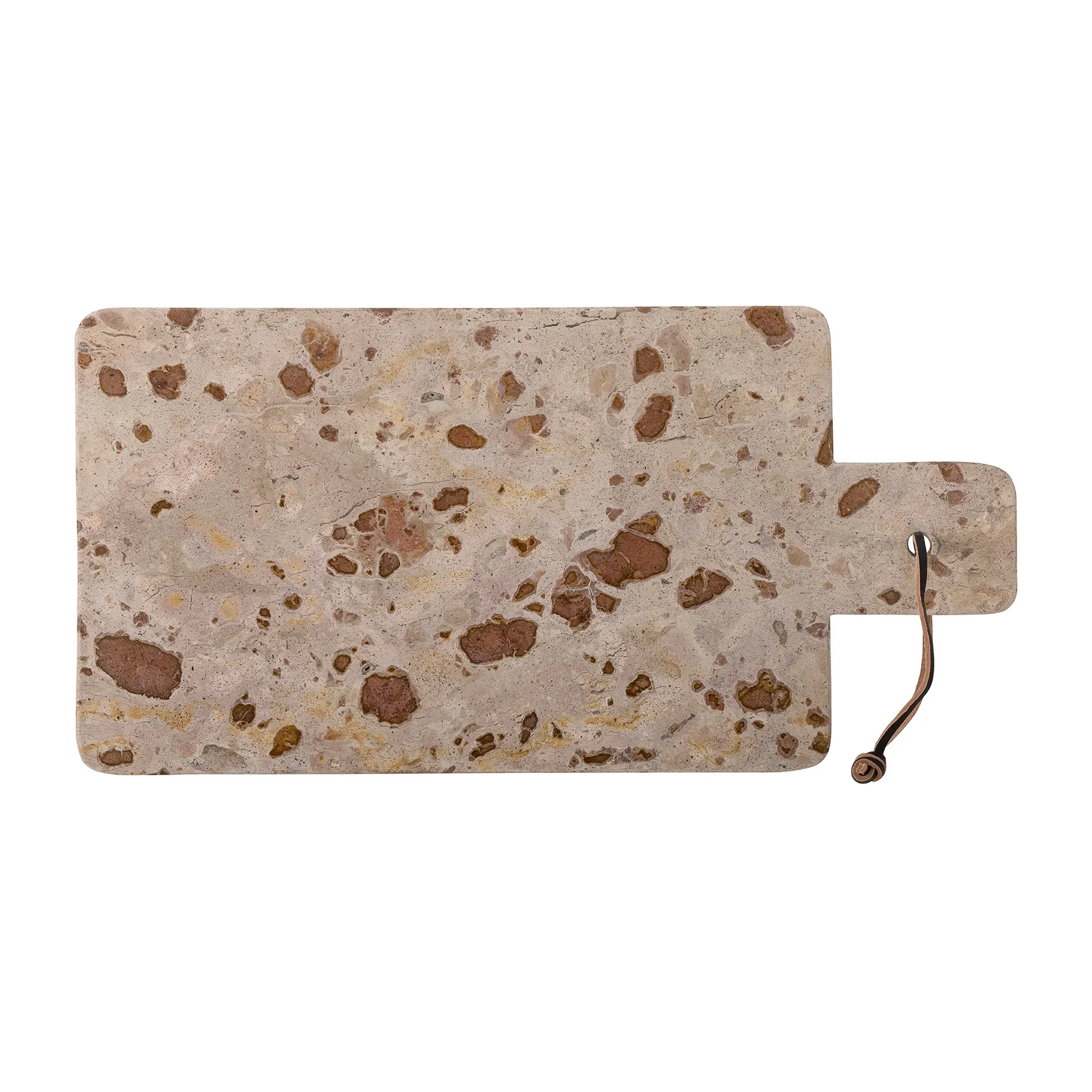 Bloomingville Nukaka sk&auml;rbr&auml;da 20x40 cm Brun marmor