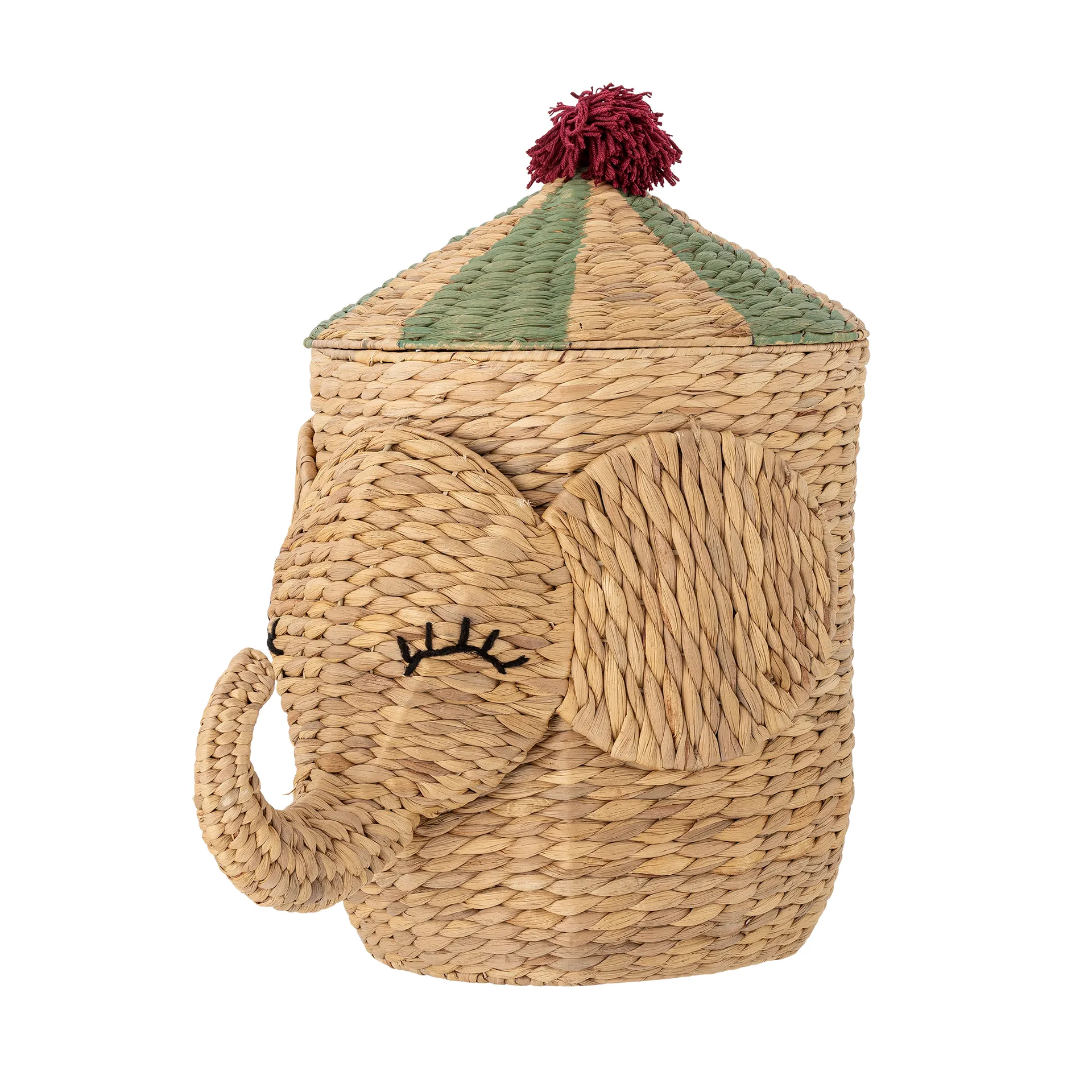 Bloomingville Panier Bobo avec couvercle cm Naturel