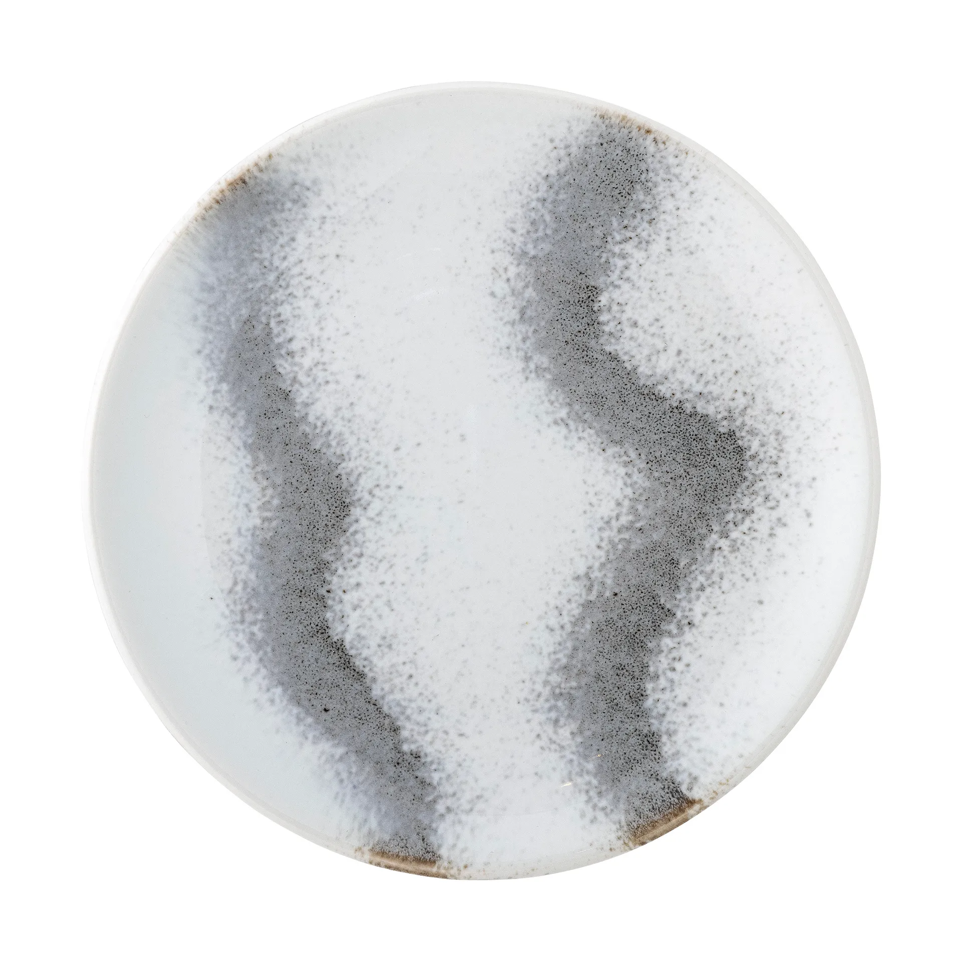 Bloomingville - Paula Tallerken, Grå, Stentøj, D20xH1,5 cm