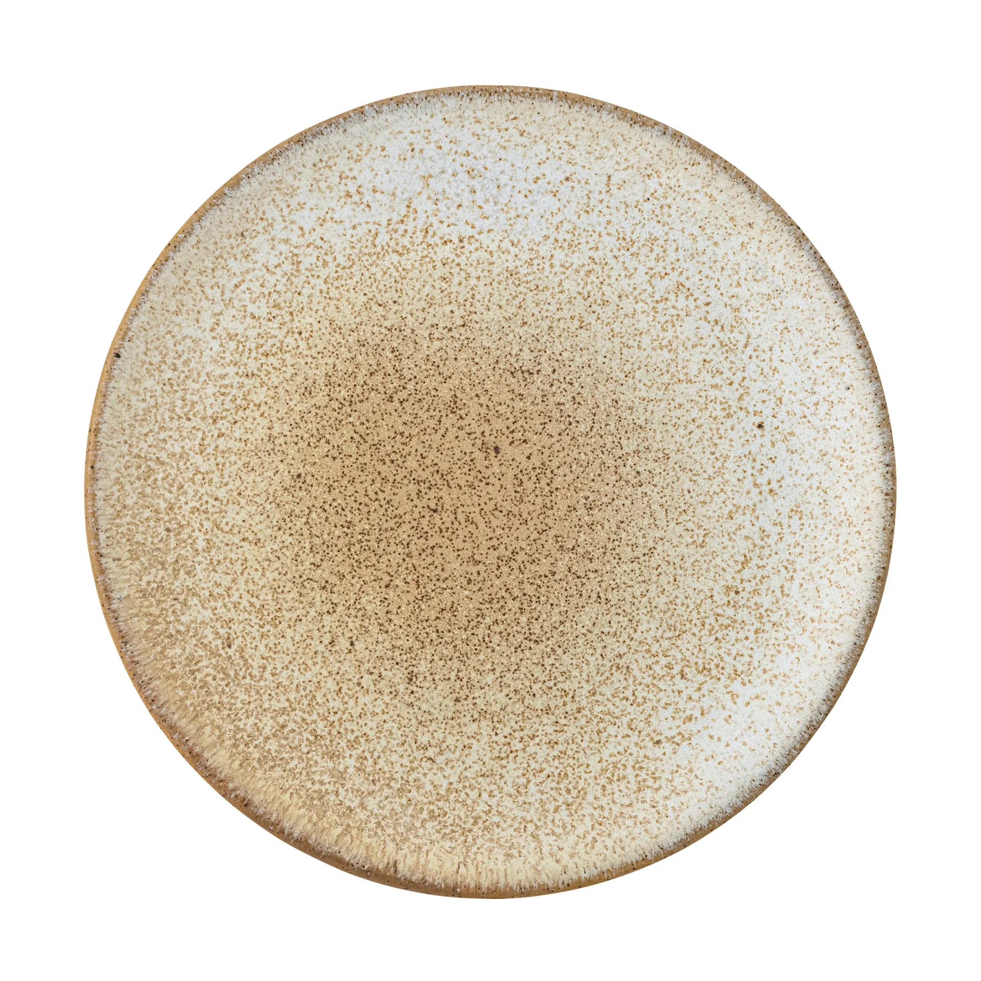 Bloomingville - Paula Tallerken, Natur, Stentøj, D20xH1,5 cm